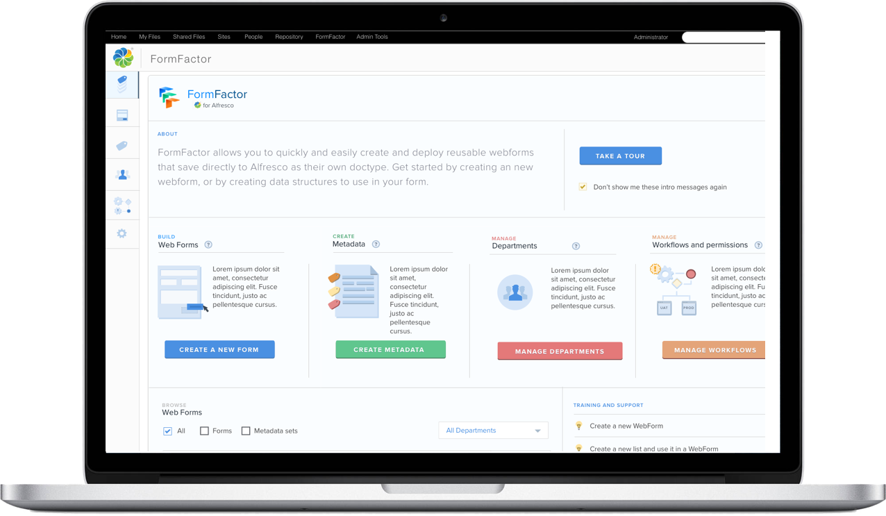 FormFactor screenshot demonstrating cost saving features